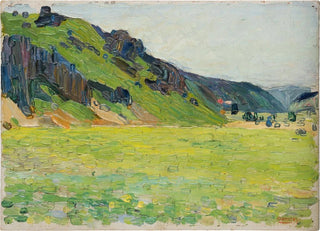 Wassily Kandinsky - KallmnzLightGreen Mountains.webp