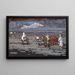 Strada di campagna - Wassily Kandinsky — quadro incorniciato alla parete