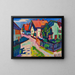 Murnau Painting - Wassily Kandinsky — framed artwork on a wall