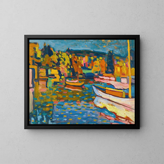 Wassily Kandinsky - Study For Autumn Landscape With Boats.webp