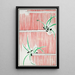 Illustration de volubilis - Watanabe Seitei — framed artwork on a wall