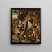 Die Auferstehung Lazares - Wendel Dietterlin — gerahmtes Bild an der Wand