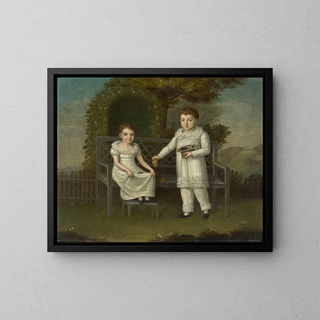 Wendelin Moosbrugger - Two Children of the Kuenzer Family.webp