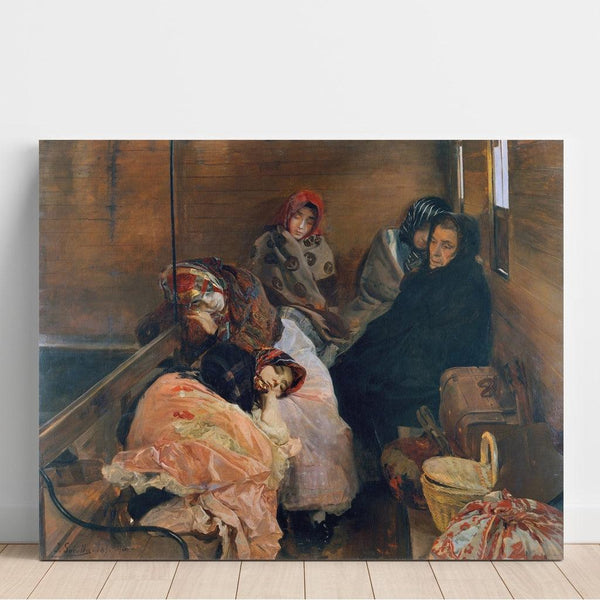 Riproduzione del dipinto White Slave Trade - Joaquín Sorolla