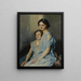 Les Sœurs - Wilfrid Gabriel de Glehn — framed artwork on a wall