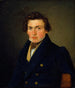 Portrait eines jungen Mannes - Wilhelm Bendz — Ansicht des Kunstwerks