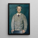 Alexander Popp - Wilhelm Dachauer — framed artwork on a wall