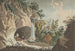 Ansicht der Höhle des Einsiedlers, die Teil eines englischen Gartens in der Nähe von Arlesheim im Bistum Basel ist - Wilhelm Friedrich Gmelin — Ansicht des Kunstwerks