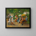 L'Allée des Liserons dans le Prater de Vienne - Wilhelm Gause — gerahmtes Bild an der Wand