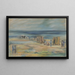Spiaggia a Katwijk - Wilhelm Gutmann — quadro incorniciato alla parete