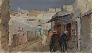 Wilhelm Hempfing - Strasse in Tetuan.webp