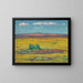 Dre Heide - Wilhelm Laage — gerahmtes Bild an der Wand