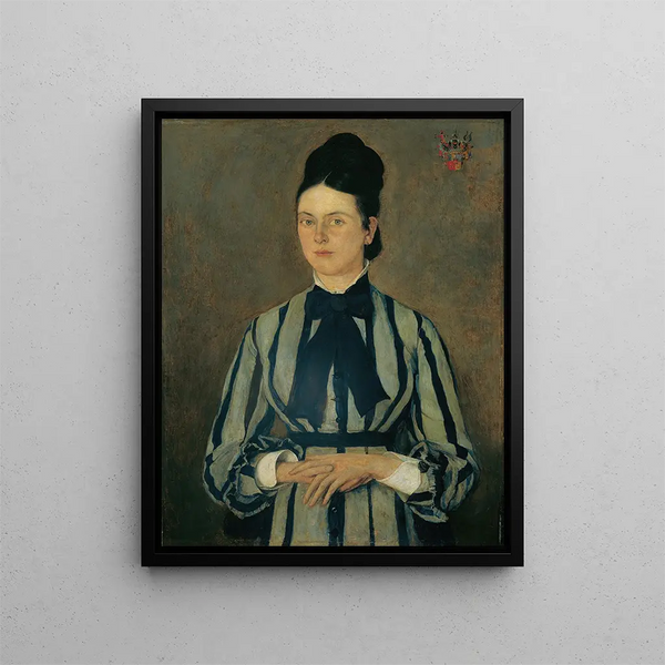 Wilhelm Leibl - Rosine Fischler Grfin Treuberg.webp