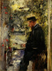 Veterinary Painting Reindl at the Tree - Wilhelm Leibl — artwork view