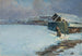 Nacht im Winter in München - Wilhelm Ludwig Lehmann — Ansicht des Kunstwerks