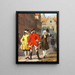 Jacob contro Thybo e Jean de France - Wilhelm Marstrand — quadro incorniciato alla parete