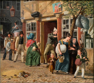 Wilhelm Marstrand - Moving Day Scene.webp