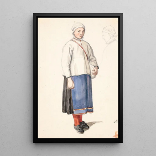 Wilhelm Marstrand - Stende svensk bondepige.webp