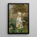 Die Rose aller Rosen - Wilhelm Menzler — gerahmtes Bild an der Wand