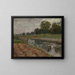 Rive de fleuve - Wilhelm Nagel — quadro incorniciato alla parete