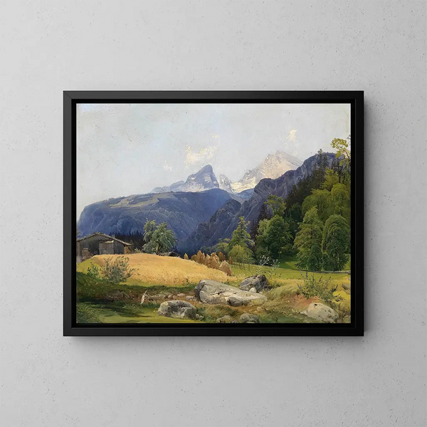 Motif d'Unterstein - Wilhelm Steinfeld — quadro incorniciato alla parete