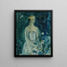 The artist's wife - Wilhelm Thöny — framed artwork on a wall