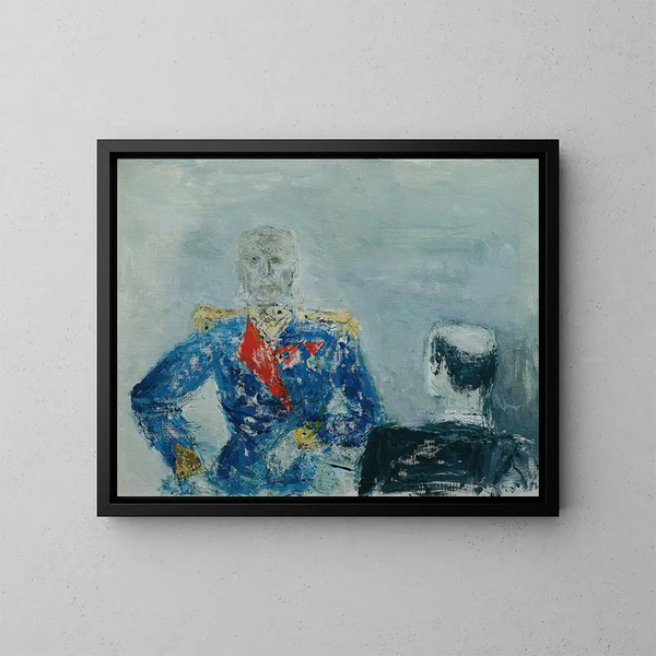 Generale e diplomatico - Wilhelm Thöny — quadro incorniciato alla parete