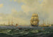 Navi a Copenaghen - Wilhelm Victor Bille — vista dell’opera