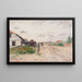 Paesaggio di Skagen - Wilhelm von Gegerfelt — quadro incorniciato alla parete