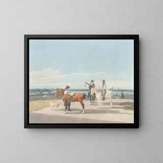 Wilhelm von Kobell - Horsemen near Munich.webp