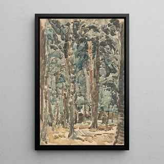 Wilhelmus Johannes Steenhoff - Bosgezicht.webp