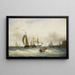 Ancrage a Bremerhaven - Willem Gruyter Jr. — quadro incorniciato alla parete