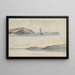 Two Views of the English Coast Swansea Bay and Bristol Channel - Willem Gruyter Jr. — framed artwork on a wall