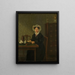 Portrait einer Frau - Willem Uppink — gerahmtes Bild an der Wand