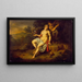 Parigi e Œnone - Willem Van Mieris — quadro incorniciato alla parete