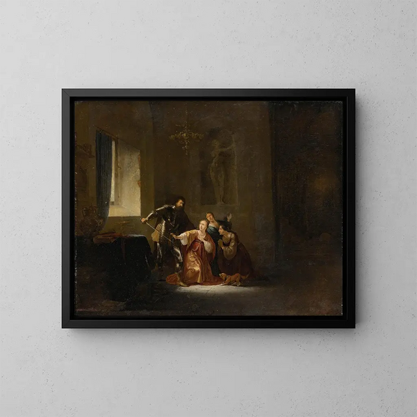 Ulisse e Circe - Willem de Poorter — quadro incorniciato alla parete