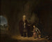 Saül e Davide nella grotta di En-Gedi - Willem de Poorter — vista dell’opera
