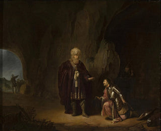 Willem de Poorter - Saul and David in the cave of EnGedi.webp