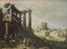 Paesaggio con vista sul Campo Vaccino a Roma - Willem van Nieulandt il Giovane — vista dell’opera