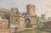 Porte dans un mur de ville avec tours - Willey Reveley — artwork view