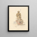 A Chinese warrior - William Alexander — framed artwork on a wall