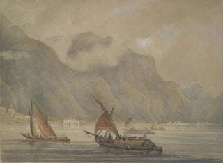 William Alfred Delamotte - Chteau de Chillon Lake of Geneva.webp