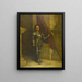 Portrait eines Edelmanns in Rüstung - William Anstey Dolland — gerahmtes Bild an der Wand