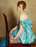Donna in blu - William Arber Brown Kirkpatrick — vista dell’opera