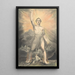 Ange della Rivelazione Libro dell'Apocalisse capitolo 10 - William Blake — quadro incorniciato alla parete