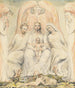 Die Heilige Familie auch bekannt als Christus im Schoß der Wahrheit - William Blake — Ansicht des Kunstwerks
