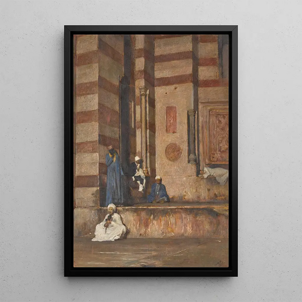 William Blake Richmond - Porch of Sultan Hassan.webp