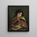 Frileuse - William Bouguereau — quadro incorniciato alla parete