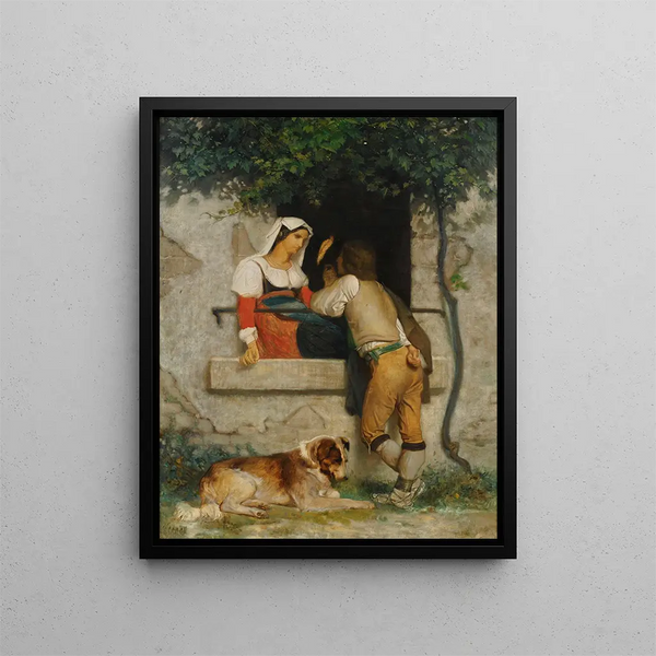 William Bouguereau - Italian Lovers.webp