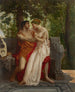 Die Liebenden - William Bouguereau — Ansicht des Kunstwerks